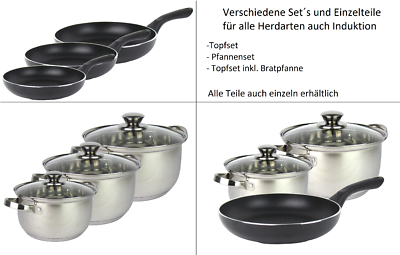 Hochwertige Töpfe und Pfannen als Set o. einzeln