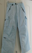Turbine Snow Pants Ski Cargo Board Youth Girls S Powder Blue