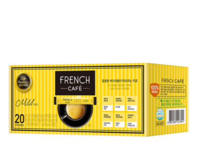 Namyang French Cafe Coffee Mix Mild Instant Coffee 50 Sticks 1 Box Korea Food