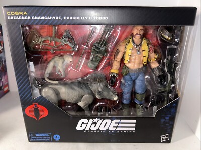 G.I. Joe Classified Dreadnok Gnawgahyde, Yobbo, & Porkbelly 3-pack