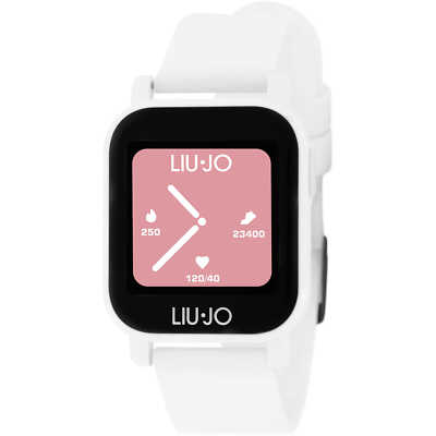 Smartwatch LIU JO LUXURY TEEN SWLJ025 Silikon Weisse Touchscreen