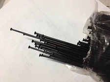 Spokes Black.Any Size 212-310mm.Direct Pull.2mm.straight gauge.SAPIM.set 18pc.