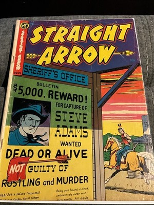 Straight Arrow Comic #26 Magazine Enterprises 1952