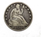 1853 O Liberty Seated Silver Half Dollar 50c US Coin You Grade It A19