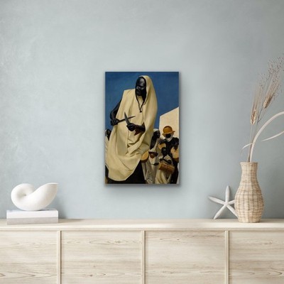 Vintage painting, ''The Dance of Kuli-Kuta,'' 1926,  Canvas Wall Art Picture Print