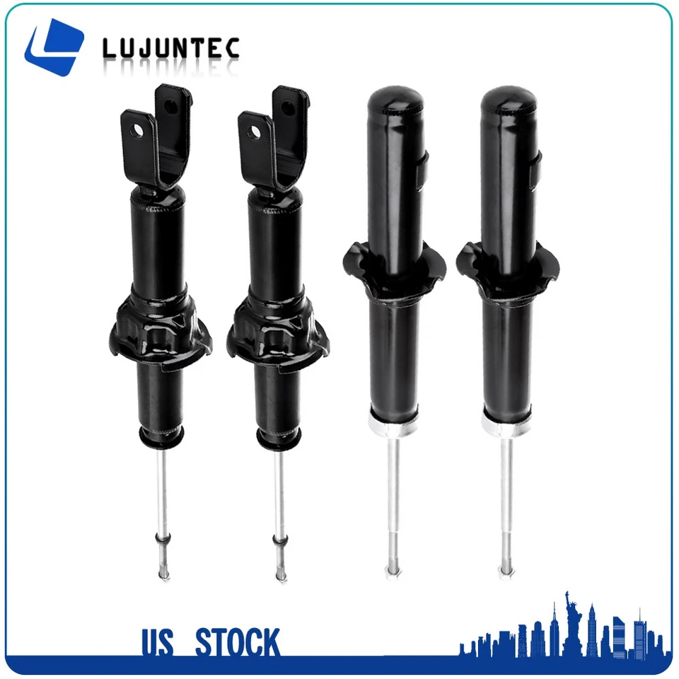 Set (4) Front & Rear Shocks Struts Absorbers For 1997 1998 1999 2000 Acura EL - Image 2 of 3