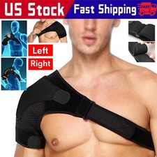 Adjustable Shoulder Support Brace Left Right Belt Relief Pain for Unisex Gifts