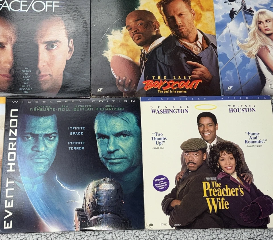11 Action,Comedy Laserdisc LOT Nic Cage,Adam Sandler,Bruce Willis,Chevy Chase - Image 4 of 4