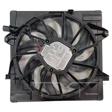 TYC 625540 Radiator/Condenser Fan for Hyundai Santa Fe w/ Brushless M. 2021-2025