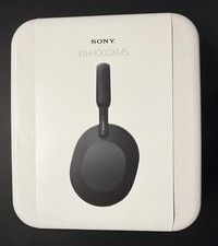 Sony WH-1000XM5 Wireless Noise Canceling Headphones Black Over Ear Brand New
