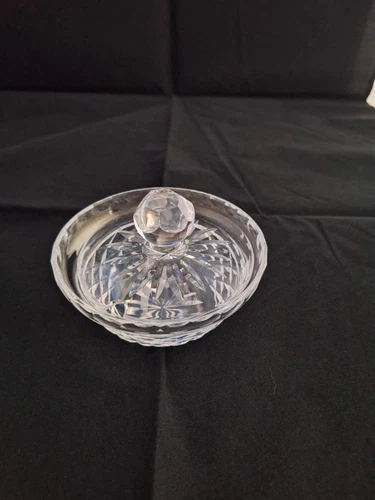 Waterford Crystal Jam/JellyCondiment/Sugar Bowl with Lid