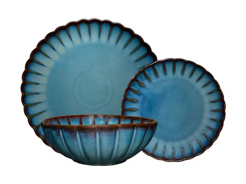 Casa Domani Solare 12pc Dinner Set Azure Gift Boxed RRP $149.95