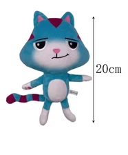 (Blue Bare) Gabby's Dollhouse, 8-inch Cat Rat Cat rat Purr-ific Plush Toy