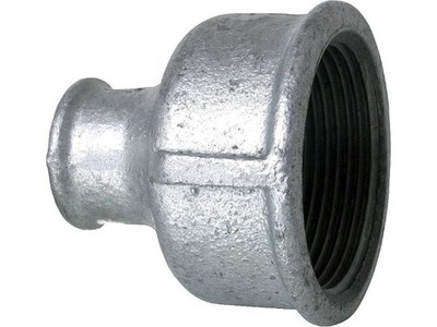 Tempergussfitting verzinkt Nr.: 240 Reduzier-Muffe d = 1''x3/4''