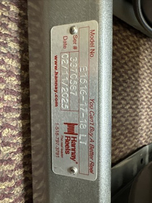 #ad #ad E1516 17 18 LT Hannay Pressure Wash Reel $799.00