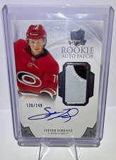 Upper Deck The Cup 2020-21 Steven Lorentz Rookie Auto Patch #150 126/249