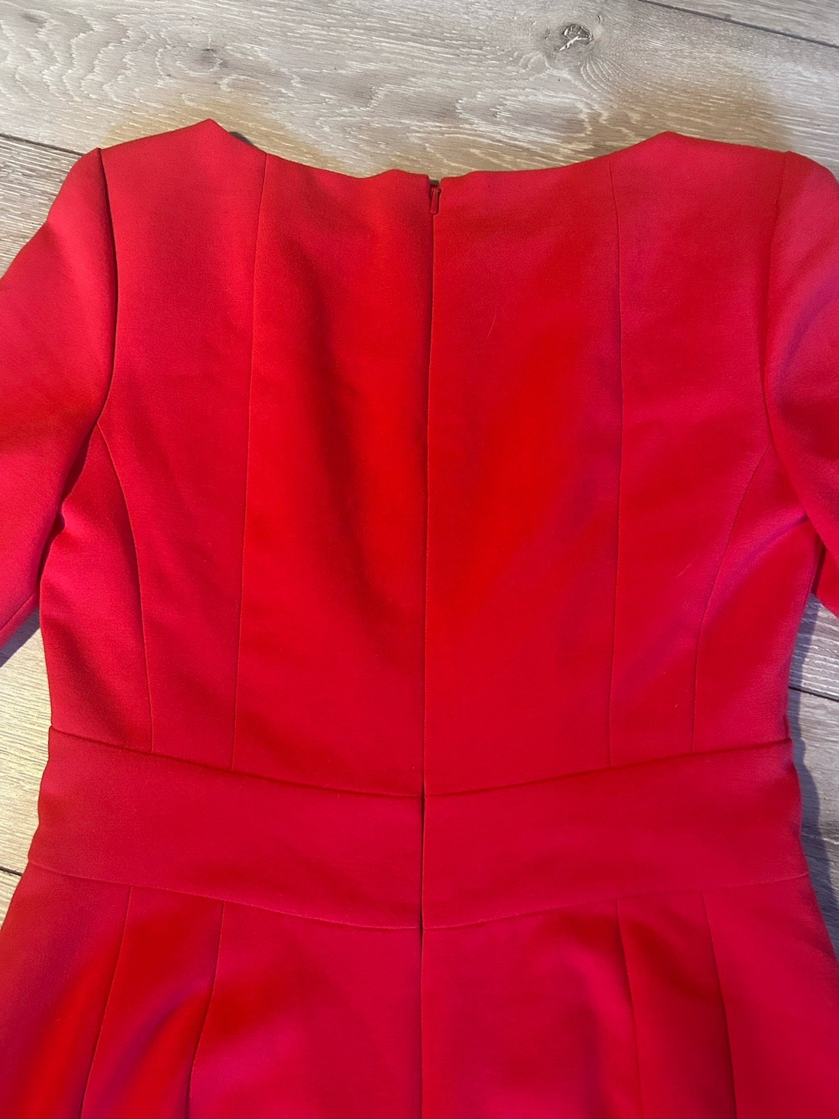 Women Red Hobbs Dresses Size 10 Short Sleeved image 10