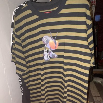 Supreme Junya Watanabe CDG MAN Junya Stripe T-Shirt XL Black/Green new with bag