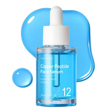 Copper Peptide Face Serum for Fine Lines, Firming, Hydrating, Korean Skincare