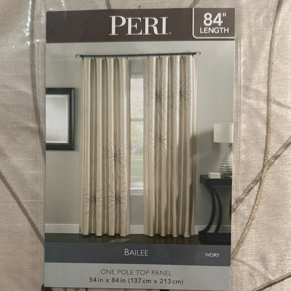 Painel cortina de marfim Peri Bailee - Imagem 2 de 4