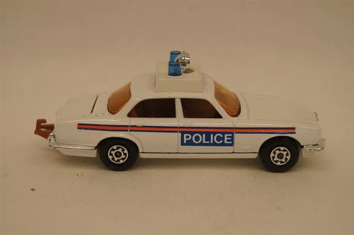MATCHBOX LESNEY Speed Kings K-66 Jaguar XJ12 Police Car White 1978 ENGLAND