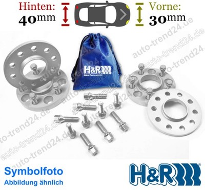 SV vorne 30mm, hinten 40mm/Achse, Schrauben-  u.a.: BMW 3er E46 Bj. 1997-2005