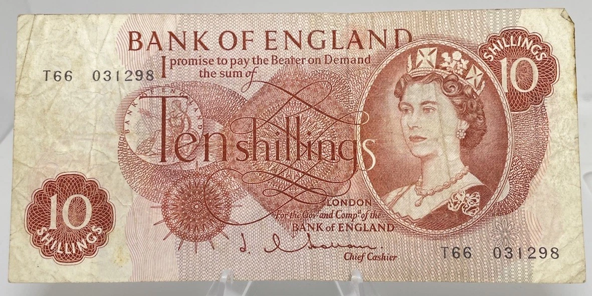 10 Shilling Note In Uk Paper Money for sale | eBay
