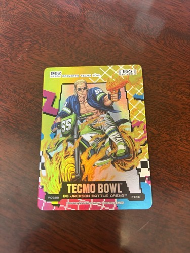 2026 Bo Jackson Battle Arena Tecmo Bowl BOZ BRIAN BOSWORTH 80’S RAD SP 🔥 FIRE
