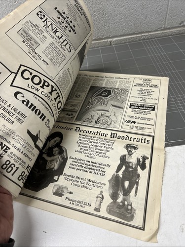 VINTAGE NEWSPAPER CITY OF KEW 125 YEARS SPECIAL SOUVENIR STILLWELL FORD 1985 - Bild 14 von 15