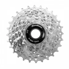 Sunrace CS-M40 11-28t 7-Speed MTB Cassette with Steel Cogs & Super Fluid Drive