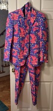 Men's OppoSuits FRESH PRINCE Suit Original Box Pink Purple Yellow Green Size 40