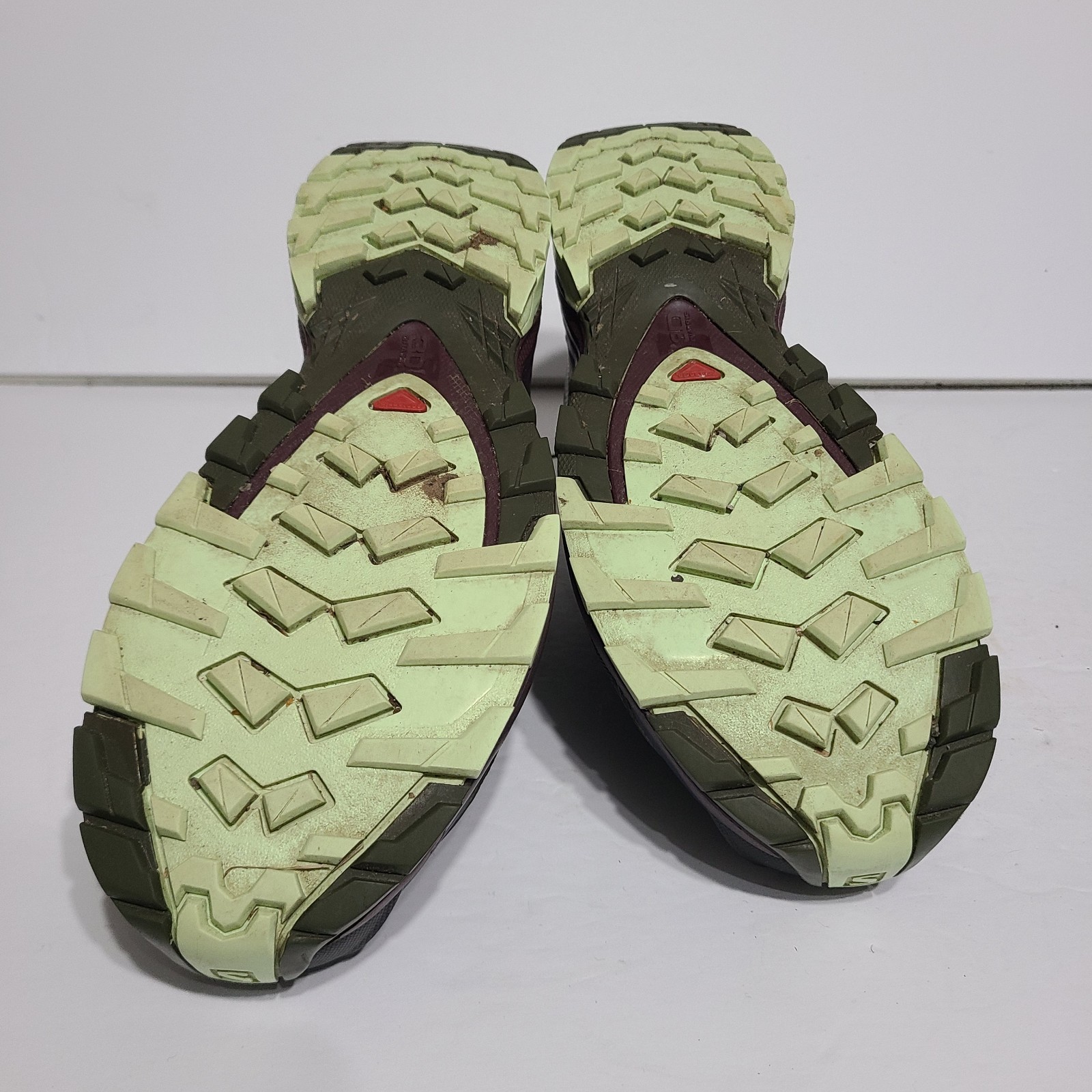 Scarpe da donna B42 Salomon Blu XA Pro 3D V8 Gore tex Trail Hiking taglia 6 5