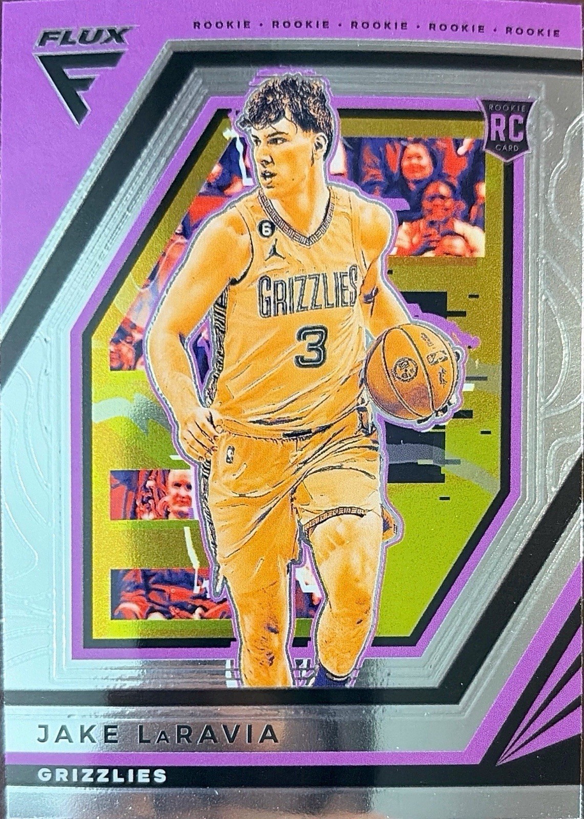 Jake LaRavia Flux 22-23 #242 Rookie Memphis Grizzlies