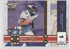 2000 Pacific Revolution Making the Grade 1 Point Black Randy Moss #12 HOF