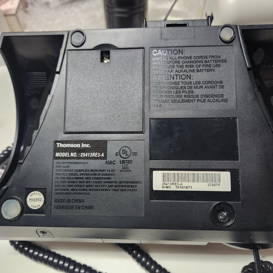 RCA Executive Series 4 Line System Phone Model 25413RE3-A *WORKING TESTED* - Image 4 of 4