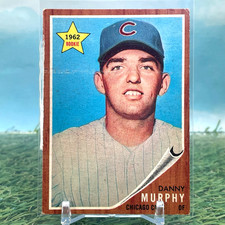1962 Topps #119b Danny Murphy Rookie RC