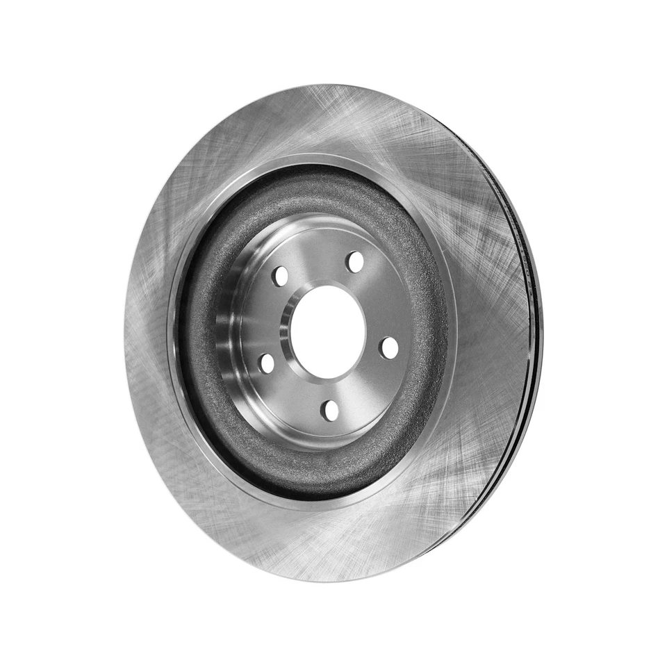 Brake Disc and Pad Kit For 2013-2015 Jaguar XF Front and Rear Organic Pads - Image 3 of 4