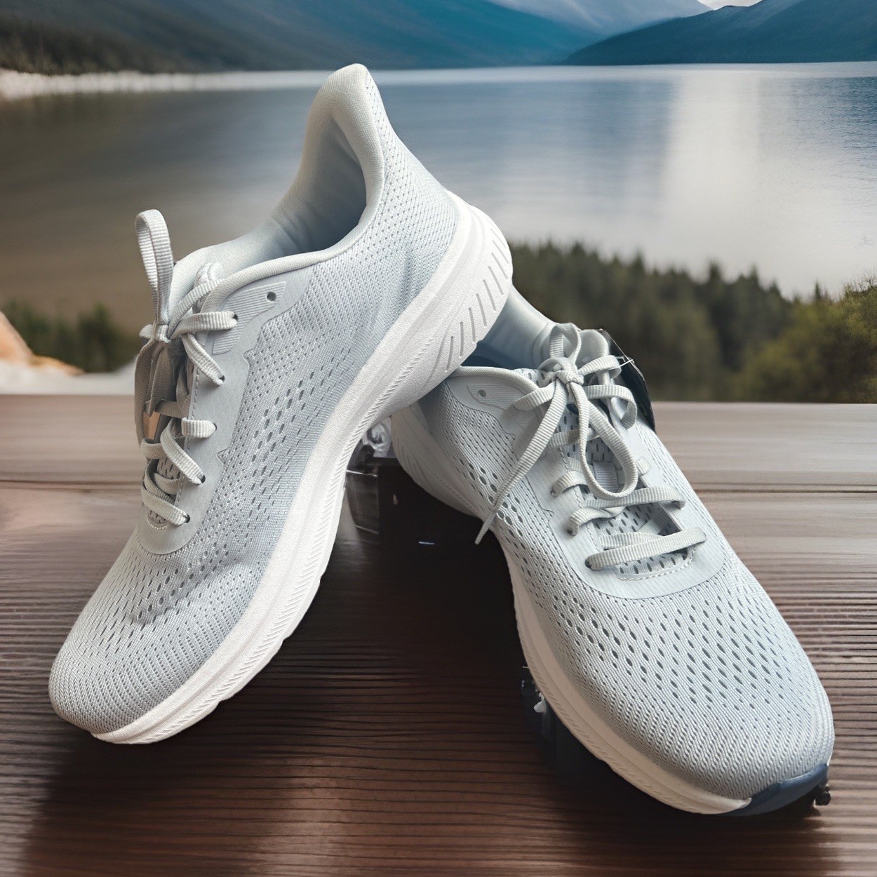 SAOLA Scarpa sportiva da lavoro atletica uomo taglia 11 5 maglia leggera traspirante