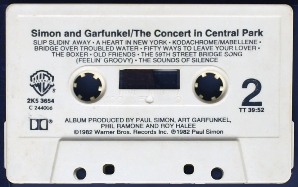 Simon And Garfunkel - The Concert In Central Park - MC Cassette [MCFx12 029] USA Foto 4 de 4