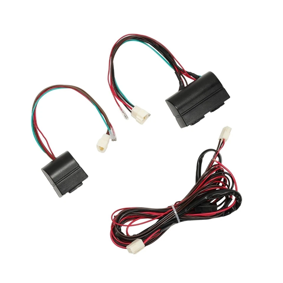 Kit de ventana eléctrica de vidrio plano Hot Rat Rod calle coche vintage U cable it 2 puertas Hflr Foto 4 de 4