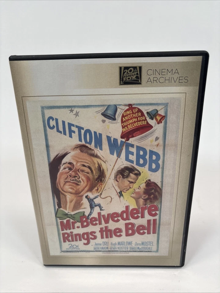 Mr. Belvedere Rings the Bell - 1951 Film, Clifton Webb (DVD, 2012) - Image 2 of 4