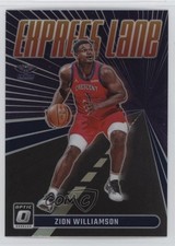 2023-24 Panini Donruss Optic Express Lane Purple Prizm Zion Williamson #11 pi4