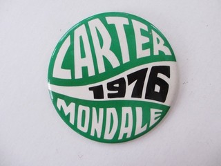 Large Jimmy Carter "1976" Political Button