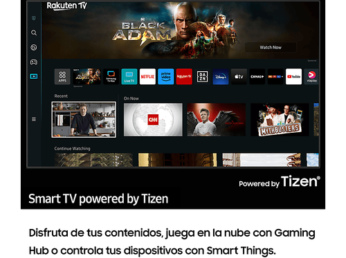 TV QLED 98" - Samsung TQ98Q80CATXXC, UHD 4K, Smart TV, I. Artificial + GARANTÍA - Imagen 3 de 12