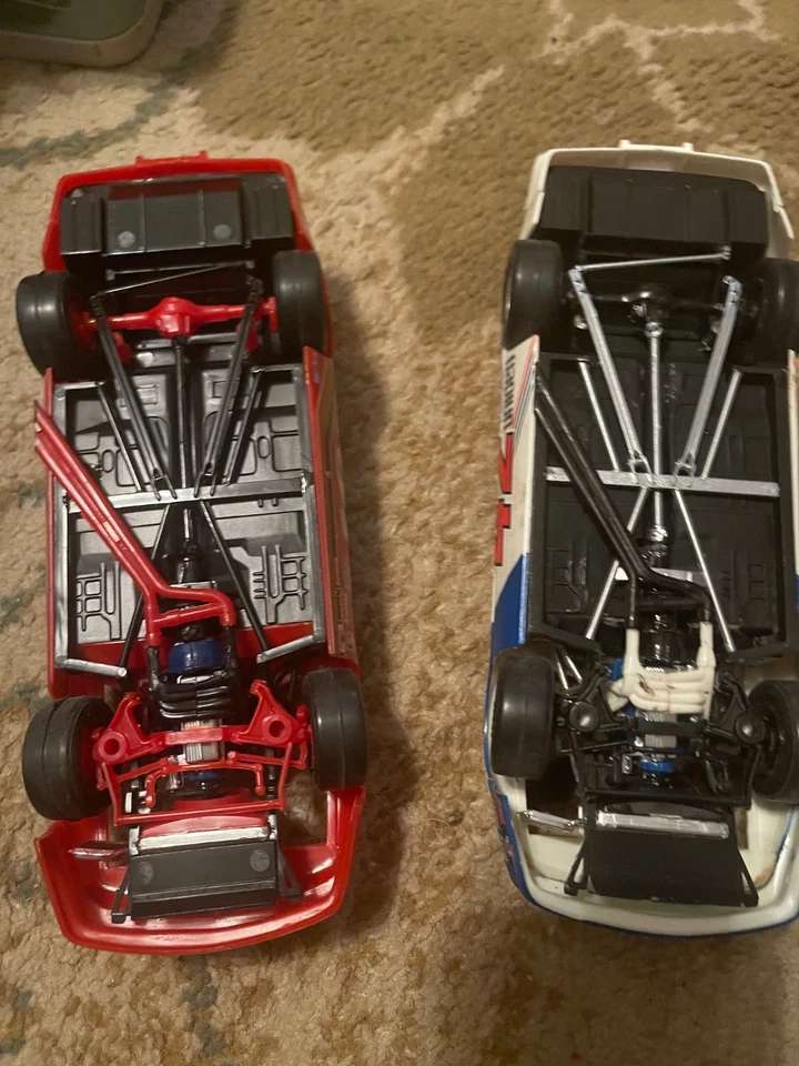 Vintage 80's Nascar Kyle Petty Hut Stricklin Monogram Model Car Junkyard or Part - Image 2 of 2