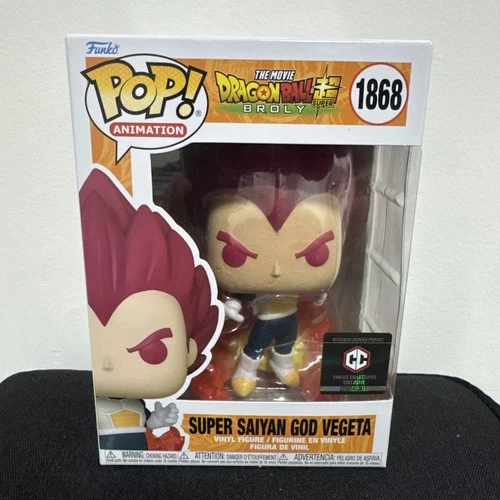 Funko Pop! Dragon Ball - Super Saiyan God Vegeta - Chalice Collectibles #1868