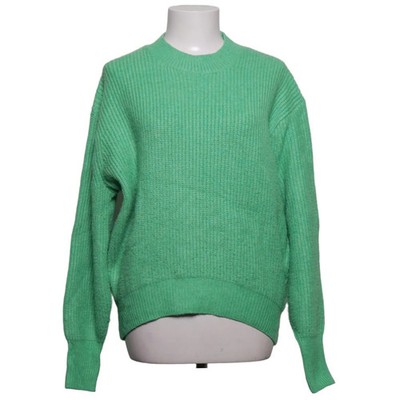 H&M, Strickpullover, Größe: S, Grün, Acryl/Polyamid/Wolle, Einfarbig, Damen #KLH