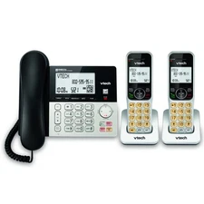 VTech VG208 DECT 6.0 Cordless Phone System with 2 Handsets and Answering Machine
