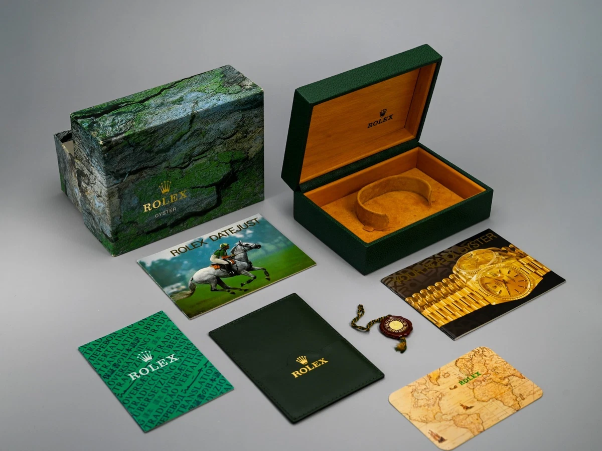 Rolex Watch Boxes & Wooden 1990-1999 Year Manufactured Cases for