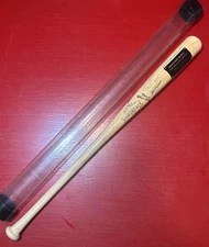 1957 World Champs Milwaukee Braves Signed Bat Hank Aaron Warren Spahn #2/57